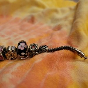 Pandora 925 with charms.